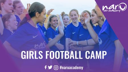 NARU Academy Girls Football Camp - Day Camp - Football Camps